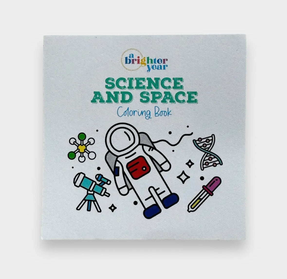 Mini Science and Space Coloring Book