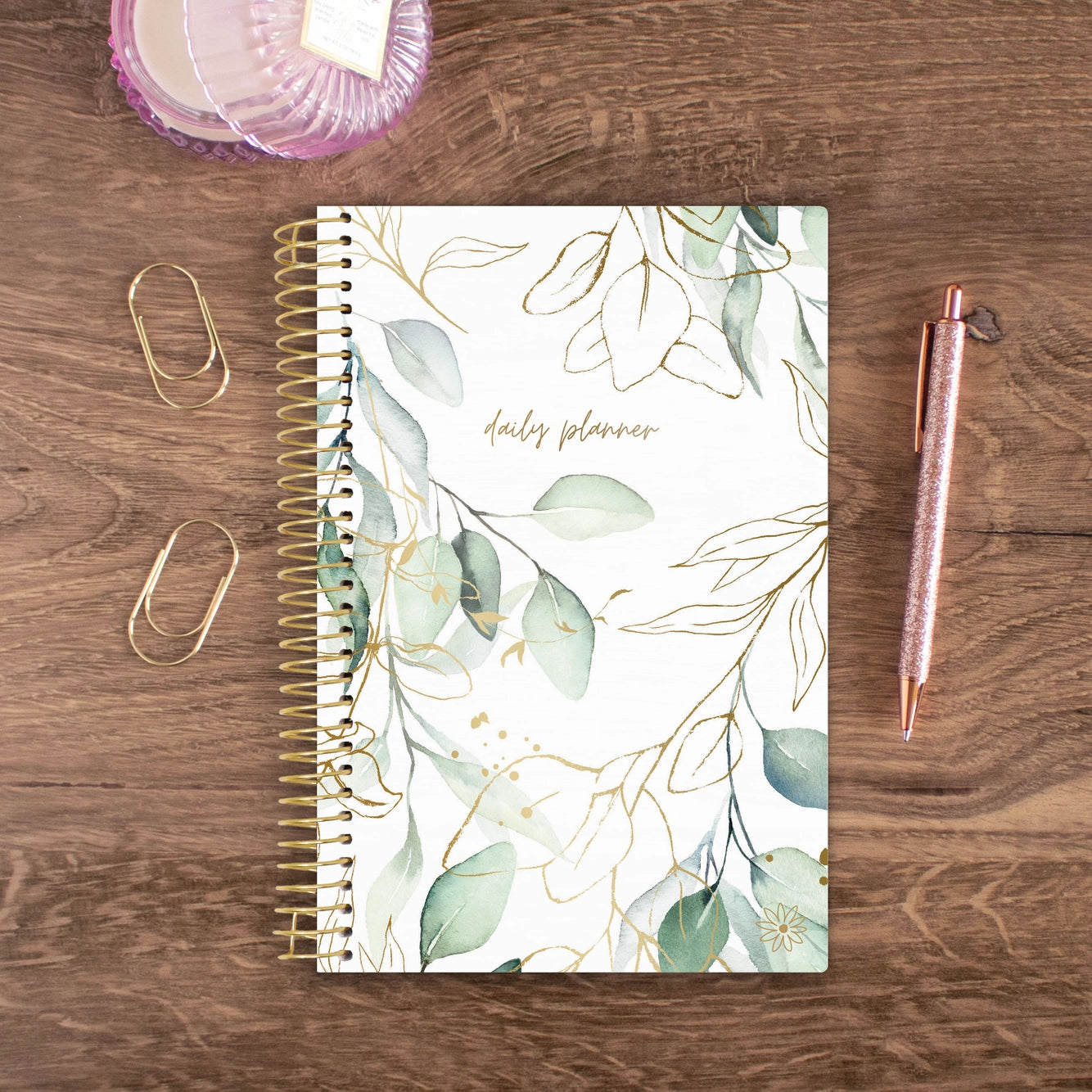 UnDated Soft Cover Planners - Eucalyptus