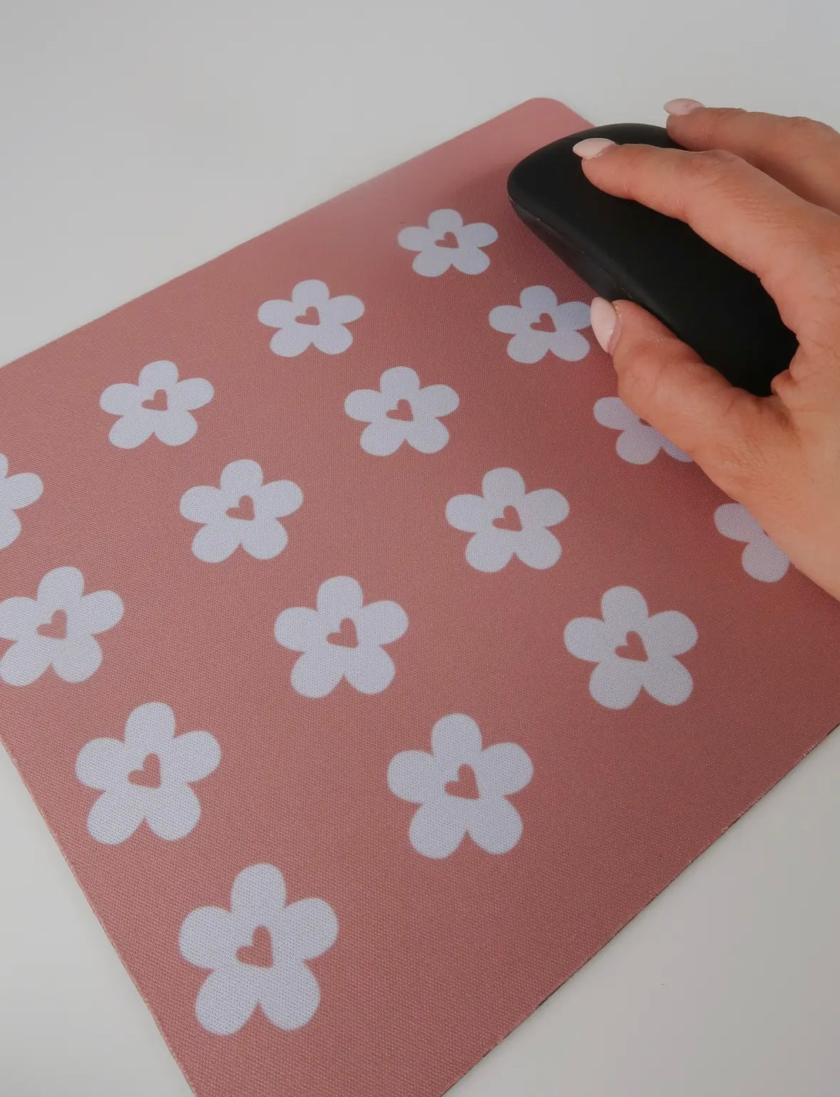 Flower Hearts Mousepad