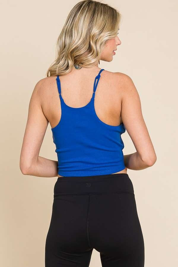 THREE COLORS - Double Layered Racer Back Tank