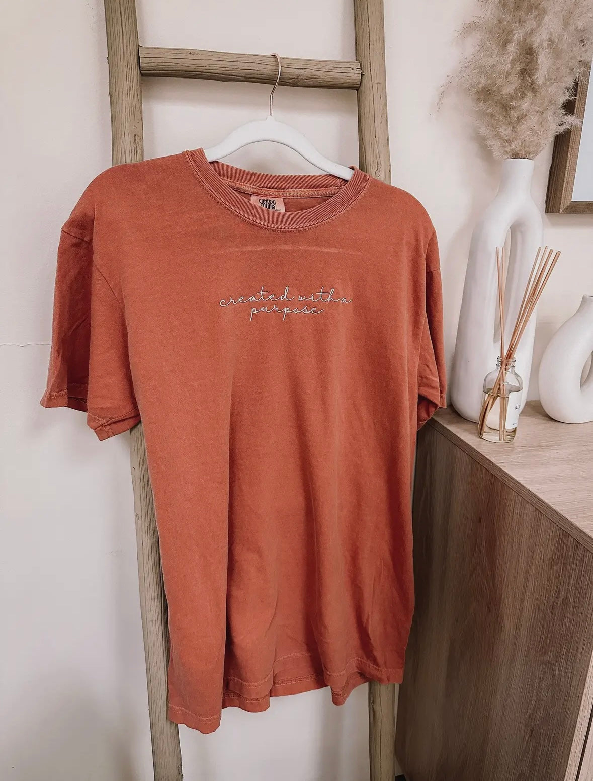 Created With a Purpose Embroidered Tee