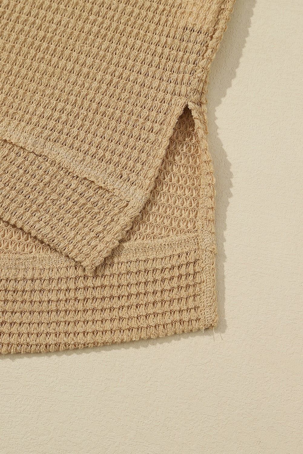 Lindsey Waffle Knit Top (S-3X)