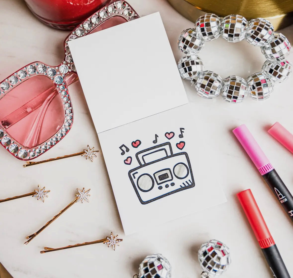 XOXO Mini Coloring Book