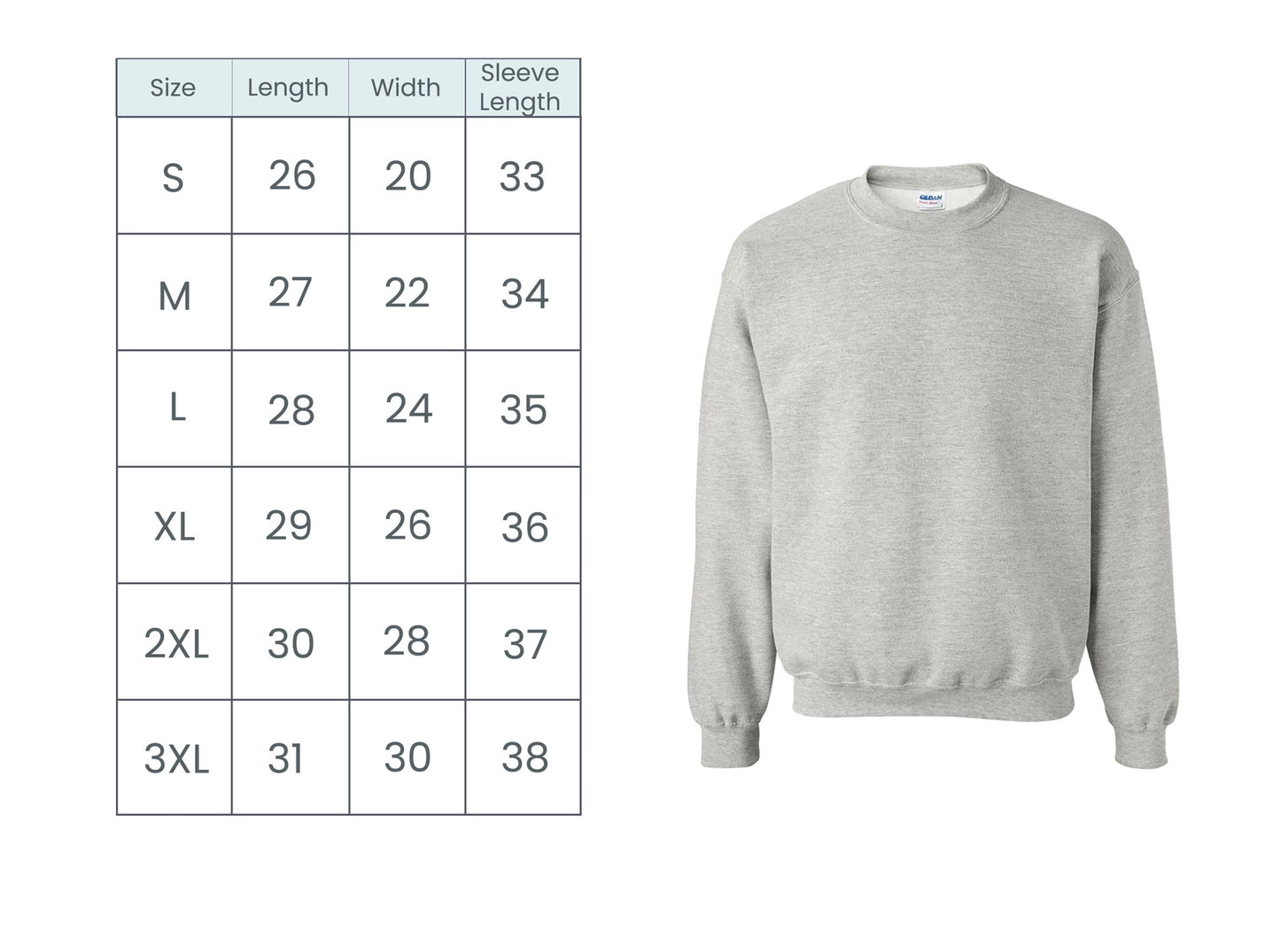 Coffee Icon Embroidered Crew Necks