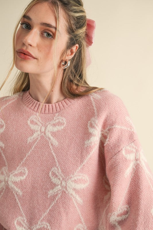 In my Bow Era Sweater