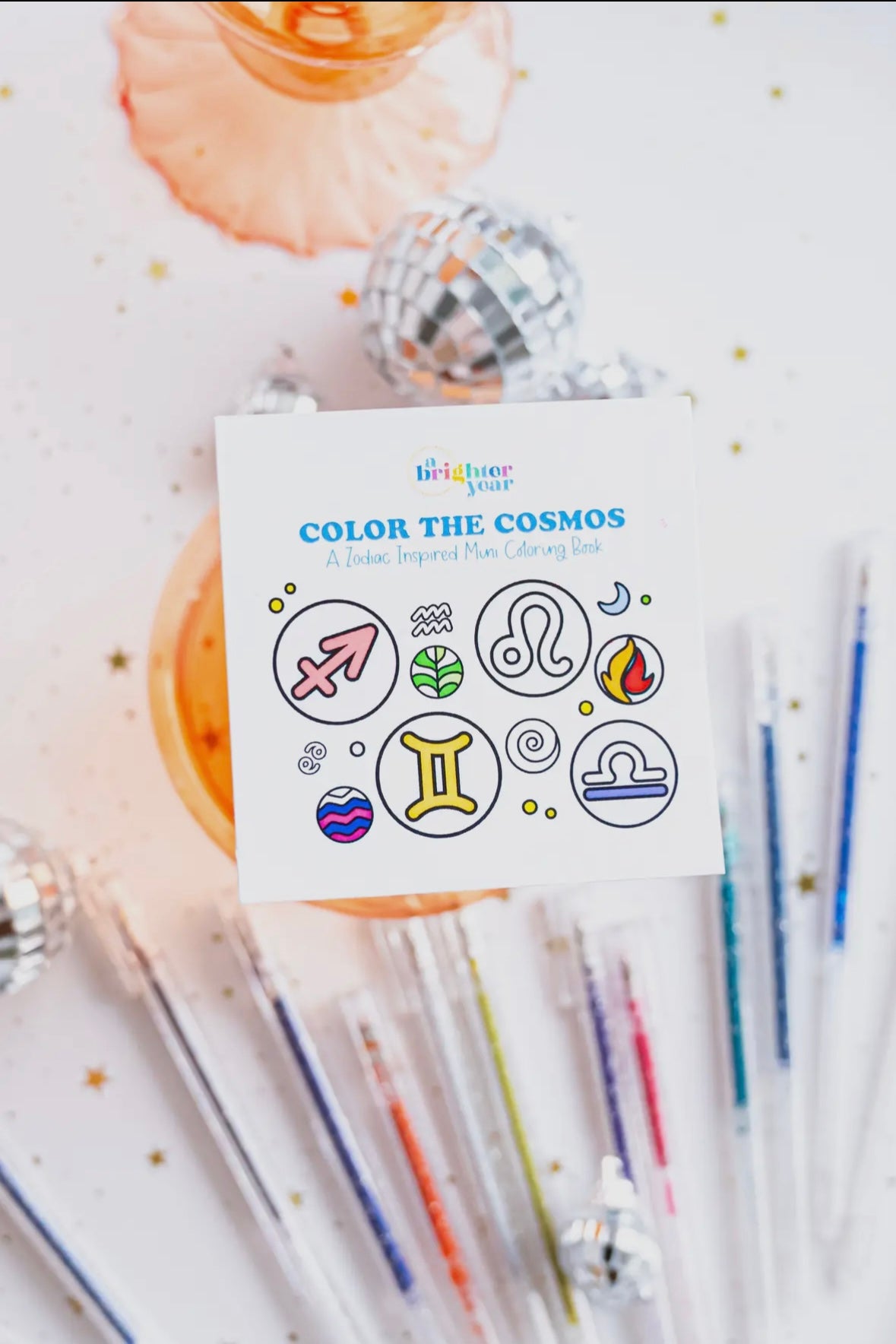 Mini Color The Cosmos Coloring Book