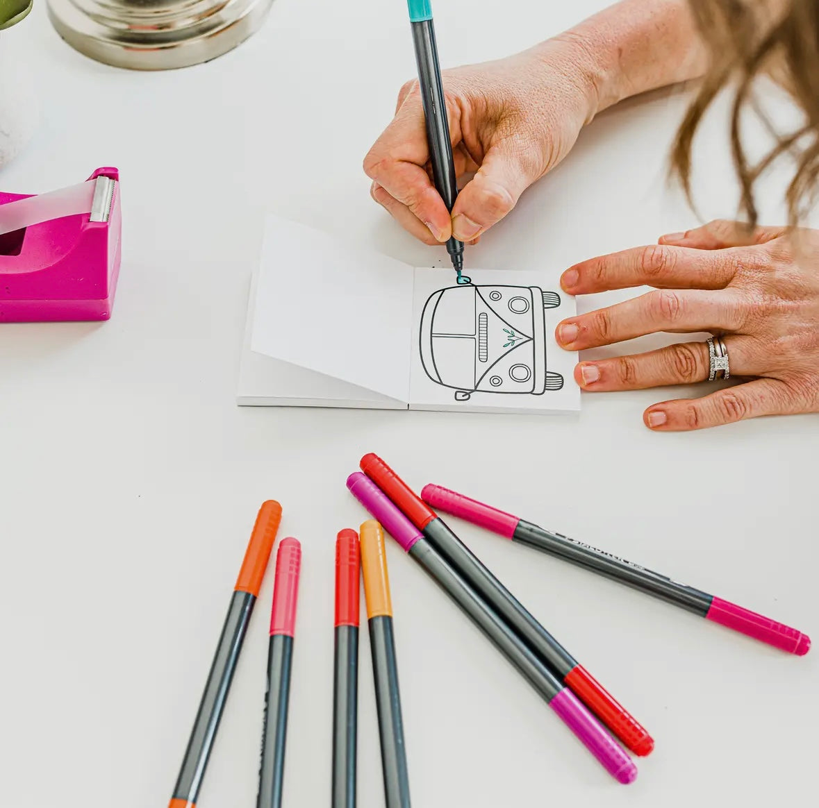Mini Little Moments Coloring Books