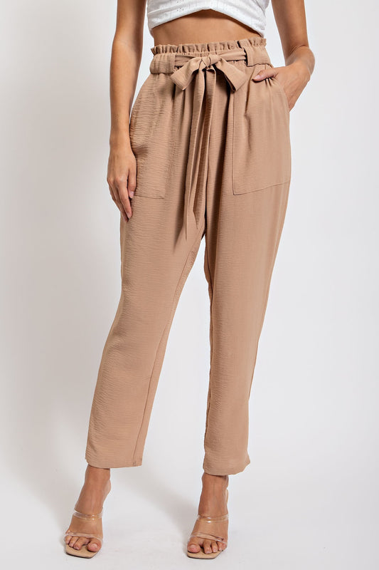 FOUR COLORS PaperBag High Waisted Pants