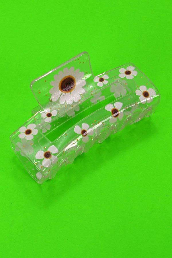 Flower Jam Claw Clips