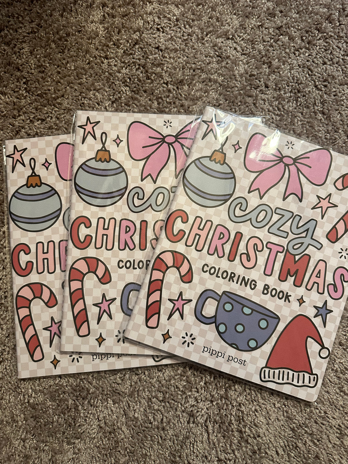 Cozy Christmas Coloring Book