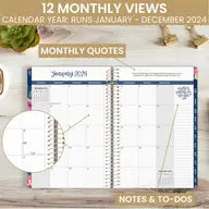 2024 Calendar Year 5x8 Soft Cover Planner