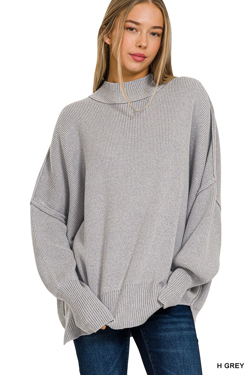 FOUR COLORS : All Natural Oversized Sweater