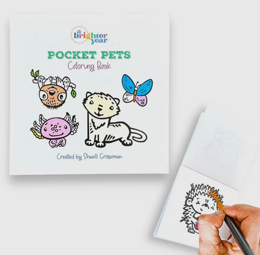 Pocket Pets Mini Coloring Books