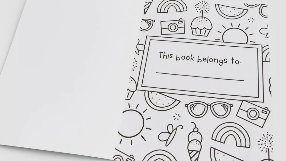 Here comes the FUN coloring book