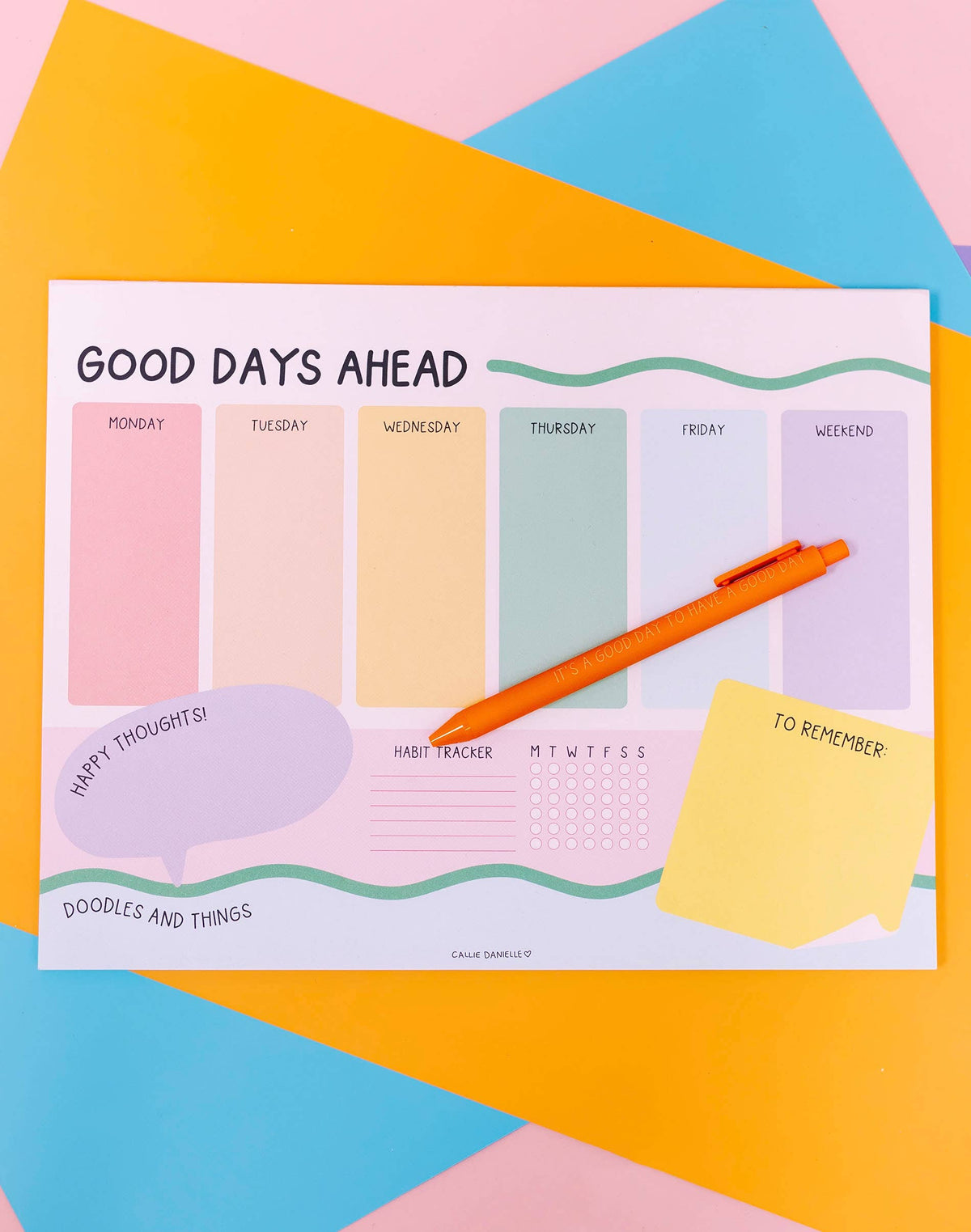 Good Days Ahead Notepad