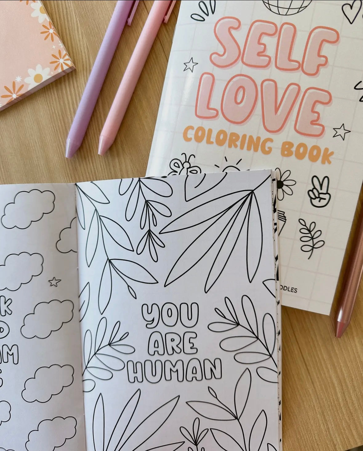 Self Love Coloring Book