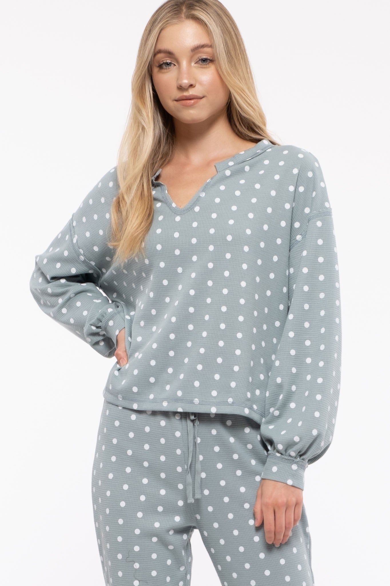 TWO COLORS - Polka Dot Combo Set