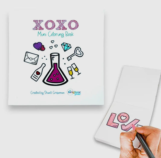XOXO Mini Coloring Book