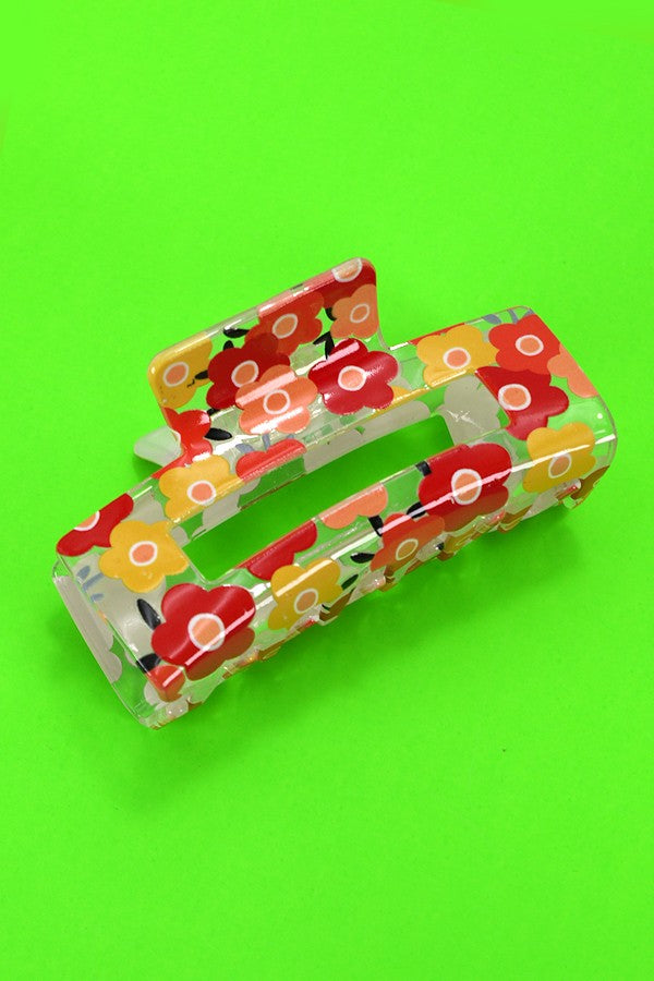 Flower Jam Claw Clips